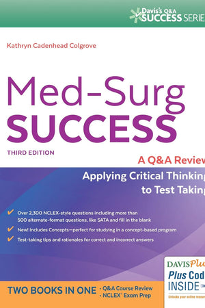 Med-Surg Success: NCLEX-Style Q&A Review (Davis's Q&A Success)