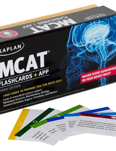 Kaplan MCAT Flashcards + App (Kaplan Test Prep)