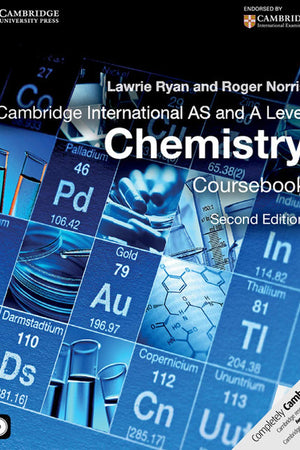 Cambridge International AS and A Level Chemistry Coursebook with CD-ROM (Cambridge International Examinations)