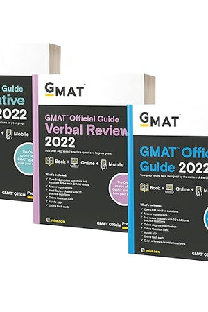 GMAT Official Guide 2022 Bundle: Books + Online Question Bank