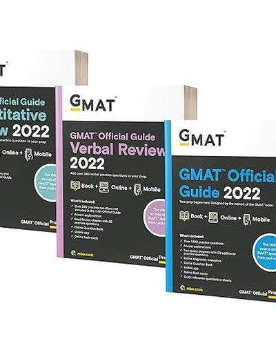 GMAT Official Guide 2022 Bundle: Books + Online Question Bank