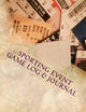 Sporting Event Game Log & Journal