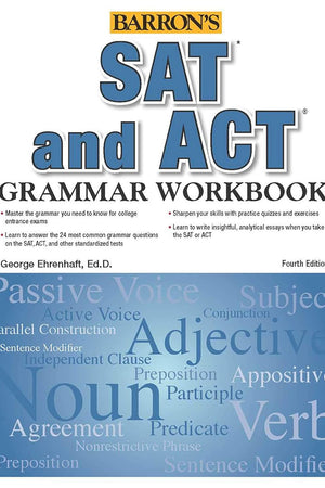 SAT and ACT Grammar Workbook (Barron's SAT Prep)
