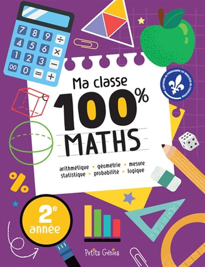 Ma classe 100% maths - 2e année