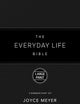 The Everyday Life Bible Large Print Black LeatherLuxe®: The Power of God's Word for Everyday Living