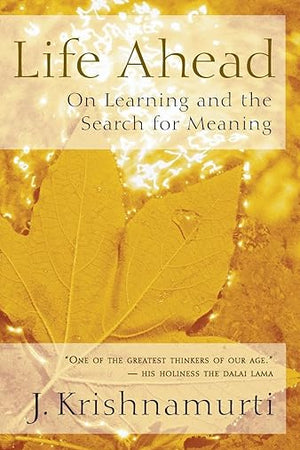 Life Ahead: On Learning and the Search for Meaning