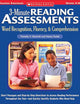 3-Minute Reading Assessments: Word Recognition, Fluency, and Comprehension: Grades 5-8