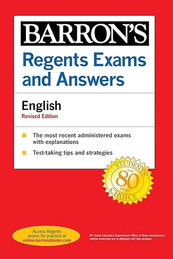 Regents Exams and Answers: English Revised Edition (Barron's New York Regents)