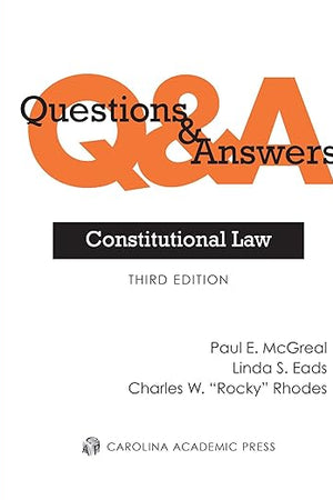 Questions & Answers: Constitutional Law (Questions & Answers Series)
