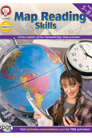 Map Reading Skills, Grades 5 - 8