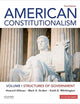 American Constitutionalism: Volume I: Structures of Government