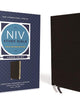 NIV Study Bible, Fully Revised Edition (Study Deeply. Believe Wholeheartedly.), Large Print, Bonded Leather, Black, Red Letter, Comfort Print
