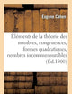 Éléments de la Théorie Des Nombres, Congruences, Formes Quadratiques, Nombres Incommensurables: Questions Diverses (French Edition)