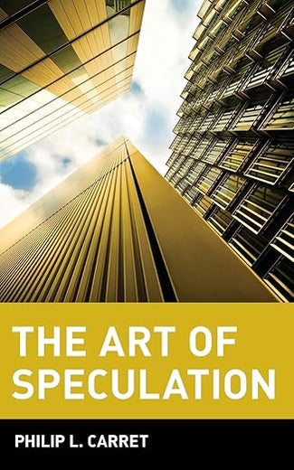 The Art of Speculation (Wiley Investment Classics)