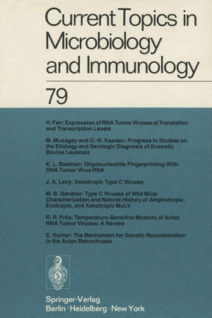 Current Topics in Microbiology and Immunology: Volume 79