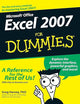 Microsoft Office Excel 2007 for Dummies (For Dummies Series)