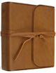 ESV Journaling Bible (Natural Leather, Brown, Flap with Strap): Holy Bible, English Standard Version