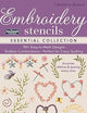 Embroidery Stencils Essential Collection: 90+ Easy-to-Mark Designs-Endless Combinations - Perfect for Crazy Quilting - Accurate Stitches & Spacing Every Time (Fast2Mark)