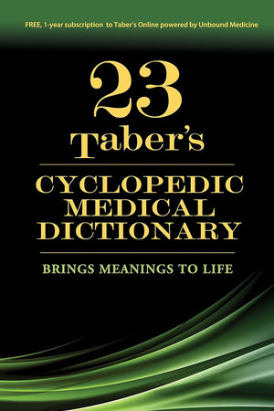 Taber's Cyclopedic Medical Dictionary