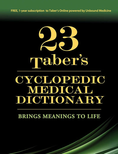 Taber's Cyclopedic Medical Dictionary