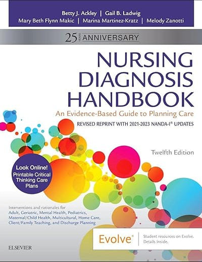 Nursing Diagnosis Handbook, 12th Edition Revised Reprint with 2021-2023 NANDA-I® Updates