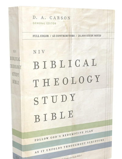 NIV, Biblical Theology Study Bible (Trace the Themes of Scripture), Hardcover, Comfort Print: Follow God’s Redemptive Plan as It Unfolds throughout Scripture