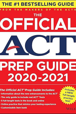 The Official Act Prep Guide 2020 - 2021, (Book + 5 Practice Tests + Bonus Online Content)