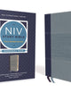 NIV Study Bible, Fully Revised Edition (Study Deeply. Believe Wholeheartedly.), Personal Size, Leathersoft, Navy/Blue, Red Letter, Comfort Print
