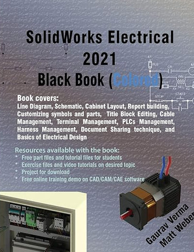 SolidWorks Electrical 2021 Black Book (Colored)
