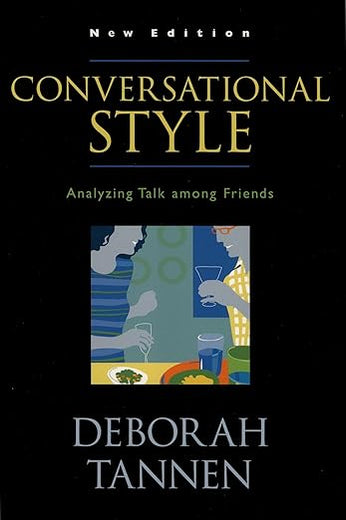 Conversational Style: Analyzing Talk among Friends