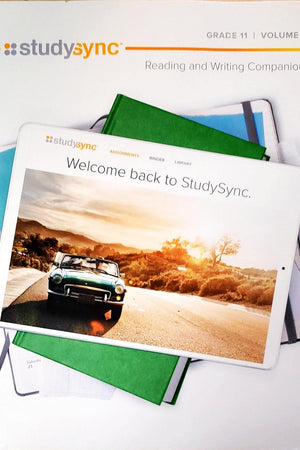 StudySync Core ELA Grade 11, Reading and Writing Companion, Single Bind, Volume 1