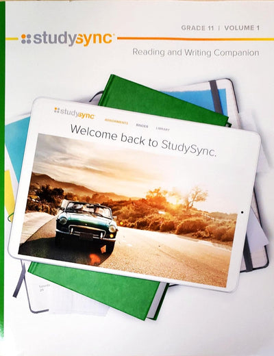 StudySync Core ELA Grade 11, Reading and Writing Companion, Single Bind, Volume 1