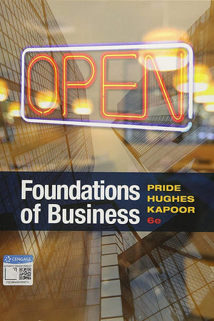 Foundations of Business (MindTap Course List)