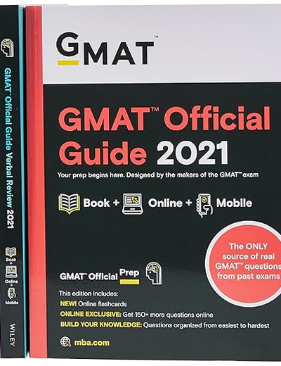 GMAT Official Guide 2021 Bundle