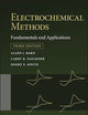 Electrochemical Methods: Fundamentals and Applications