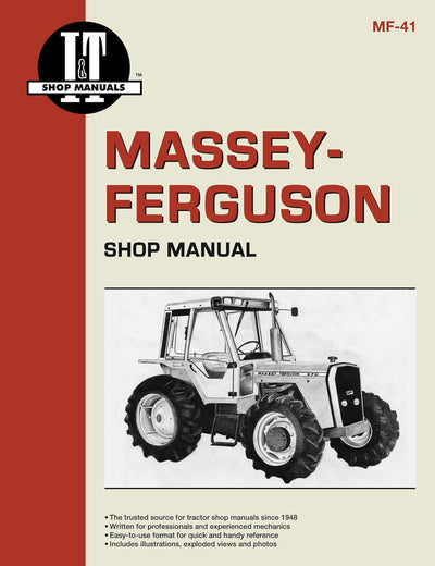 Massey Ferguson Shop Manual Models MF670 MF690 & MF698 (Mf-41)