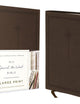NIV, Journal the Word Bible, Large Print, Leathersoft, Brown: Reflect, Journal, or Create Art Next to Your Favorite Verses