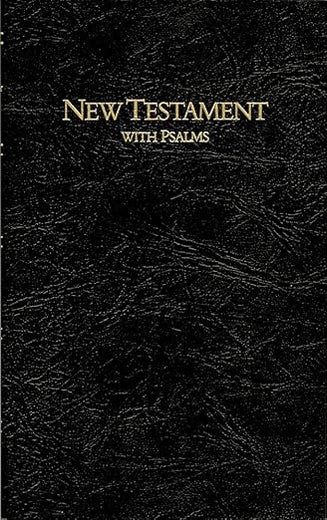 Large Print New Testament with Psalms