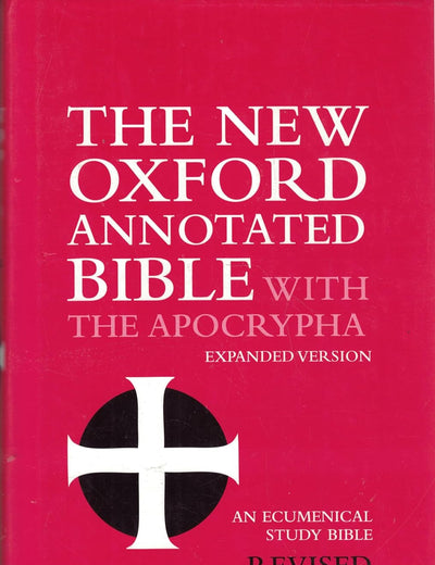The New Oxford Annotated Bible with the Apocrypha, Revised Standard Version, Expanded Edition (Hardcover 8910A)
