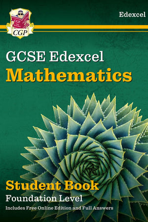 New Grade 9-1 GCSE Maths Edexcel Student Book - Foundation (with Online Edition) (CGP GCSE Maths 9-1 Revision)