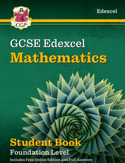New Grade 9-1 GCSE Maths Edexcel Student Book - Foundation (with Online Edition) (CGP GCSE Maths 9-1 Revision)
