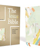 The Jesus Bible Artist Edition, ESV, (With Thumb Tabs to Help Locate the Books of the Bible), Leathersoft, Multi-color/Teal, Thumb Indexed