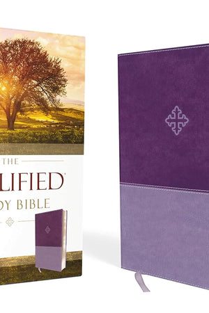 The Amplified Study Bible, Leathersoft, Purple
