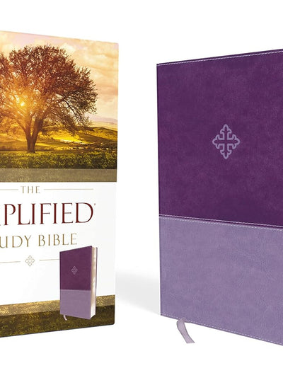 The Amplified Study Bible, Leathersoft, Purple