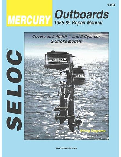 Seloc Mercury Outboards, Repair Manual, 1965-89