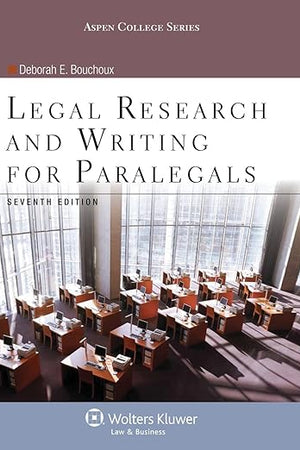 Legal Research and Writing for Paralegals (Aspen College)