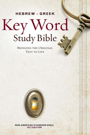 The Hebrew-Greek Key Word Study Bible: NASB-77 Edition, Hardbound
