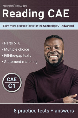 Reading CAE: Eight more practice tests for the Cambridge C1 Advanced (Cambridge C1 English)