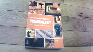 The Oxford Handbook of Criminology