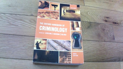 The Oxford Handbook of Criminology